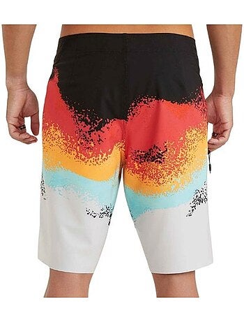 Calções de Banho O'Neill Hydro para Homem - Preto/Vermelho/Laranja