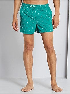 Calções de banho 'palmeira' - Kiabi