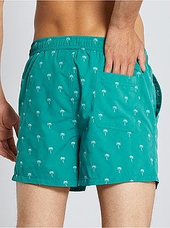 Calções de banho 'palmeira' - Kiabi