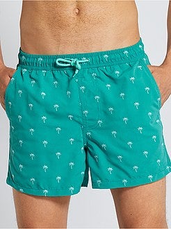 Calções de banho 'palmeira' - Kiabi