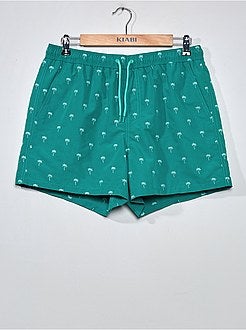 Calções de banho 'palmeira' - Kiabi