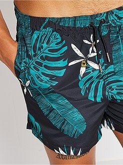 Calções de banho 'palmeira' - Kiabi