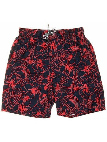 Calções de Banho para Rapaz Sun Project Azul-Marinho/Vermelho
