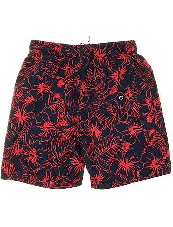 Calções de Banho para Rapaz Sun Project Azul-Marinho/Vermelho