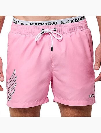 Calções de banho rosa para homem kaporal tasty