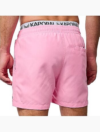 Calções de banho rosa para homem kaporal tasty