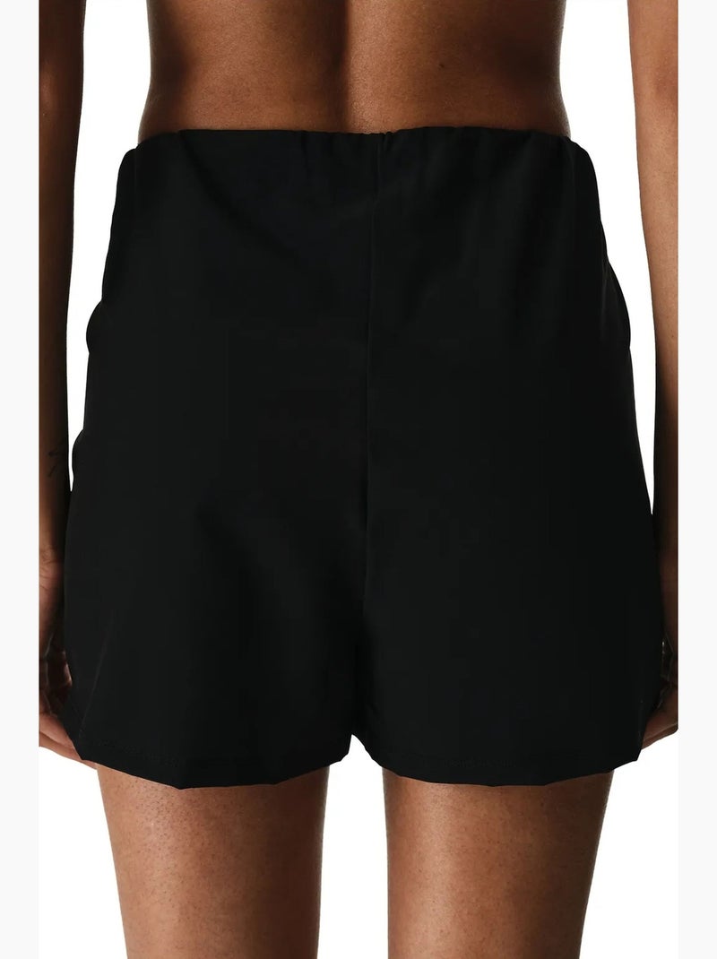 Calções de banho skirt deniz femininos penti Preto - Kiabi
