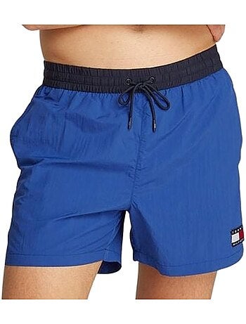Calções de Banho Kaki Tommy Hilfiger com Cordão para Homem