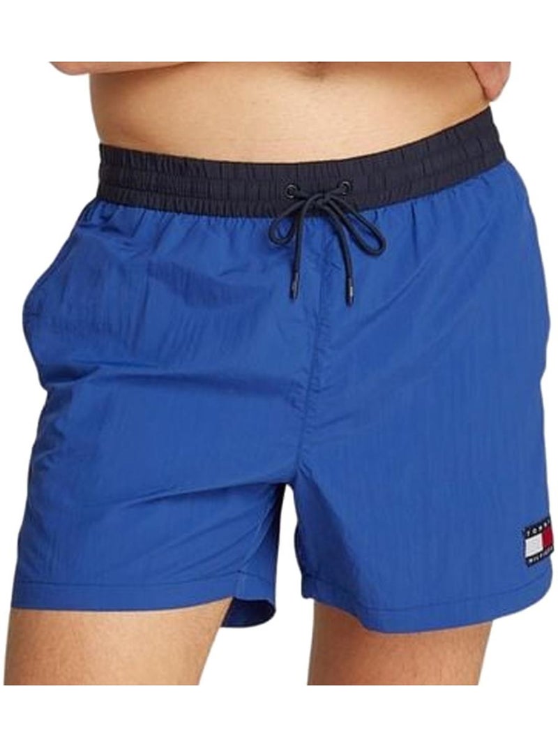 Calções de Banho Tommy Hilfiger Azuis com Cordão para Homem Azul - Kiabi