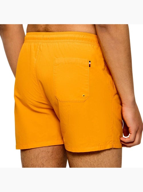 Calções de Banho Tommy Hilfiger Laranja com Cordão para Homem - Kiabi Calções de Banho Tommy Hilfiger Laranja com Cordão para Homem - Kiabi