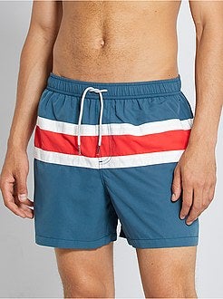 Calções de banho tricolor - Kiabi