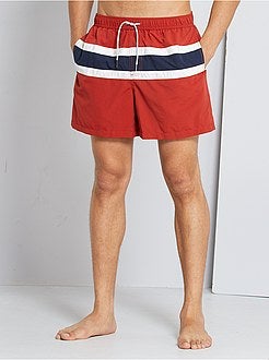 Calções de banho tricolor - Kiabi