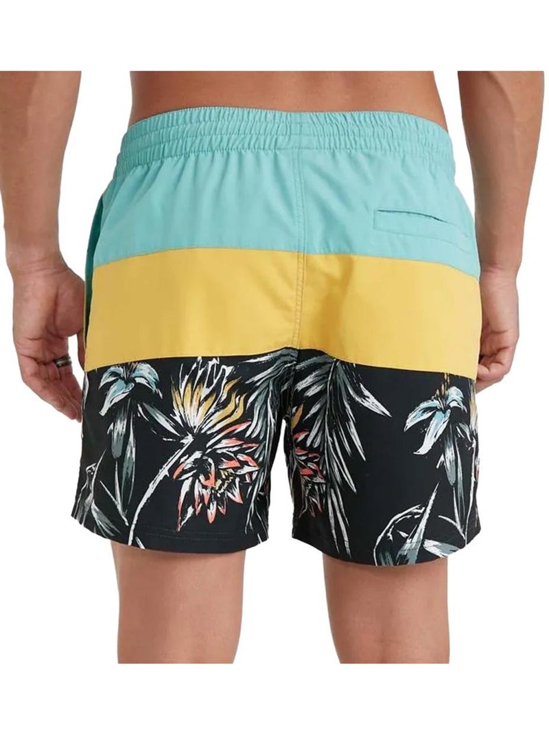 Calções de Banho Turquesa O'Neill Mix & Match Cali para Homem Amarelo - Kiabi