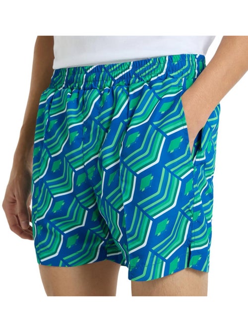 Calções de Banho Umbro Quetzale Estampados Azul/Verde para Homem - Kiabi Calções de Banho Umbro Quetzale Estampados Azul/Verde para Homem - Kiabi