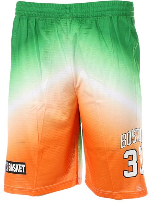 Calções de Basquetebol Boston Verdes/Laranja para Homem Sport Zone - Kiabi Calções de Basquetebol Boston Verdes/Laranja para Homem Sport Zone - Kiabi