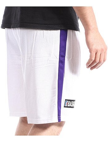 Calções de Basquetebol Brancos para Homem Sport Zone Los Angeles Lakers