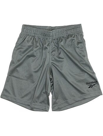 Calções de basquetebol vermelhos para criança reebok