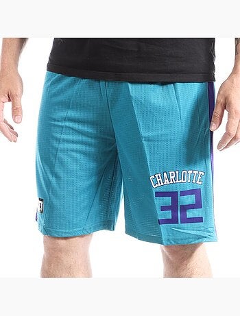 Calções de Basquetebol Masculino Sport Zone Charlotte Hornets Azul