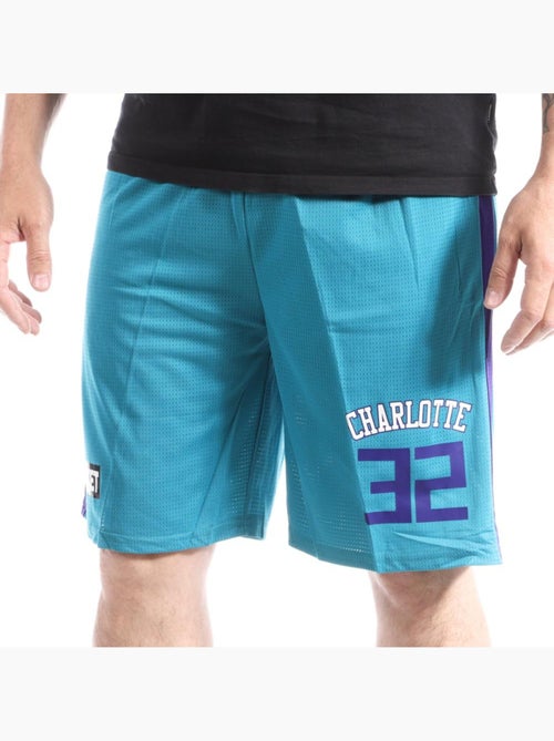 Calções de Basquetebol Masculino Sport Zone Charlotte Hornets Azul - Kiabi Calções de Basquetebol Masculino Sport Zone Charlotte Hornets Azul - Kiabi