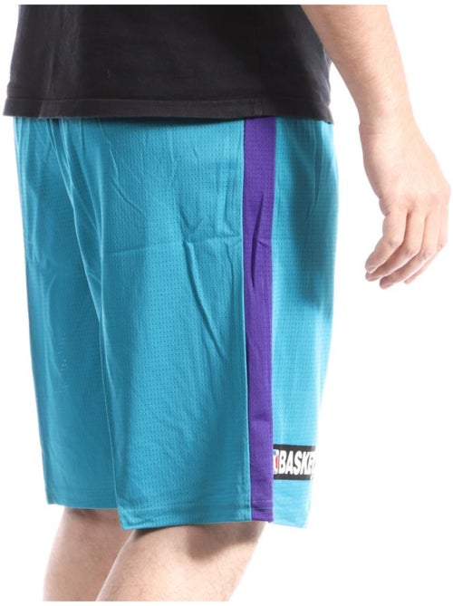 Calções de Basquetebol Masculino Sport Zone Charlotte Hornets Azul - Kiabi Calções de Basquetebol Masculino Sport Zone Charlotte Hornets Azul - Kiabi
