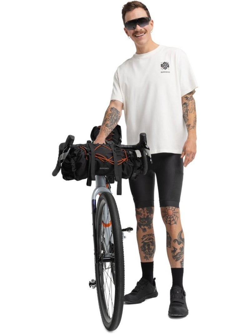 Calções de bikepacking almofadados para homem Preto - Kiabi