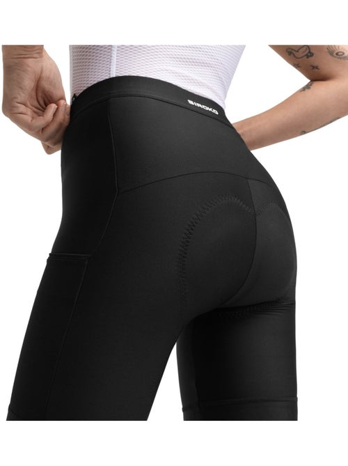 Calções de bikepacking almofadados para mulher - Kiabi Calções de bikepacking almofadados para mulher - Kiabi