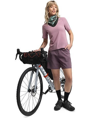 Calções de bikepacking para mulher