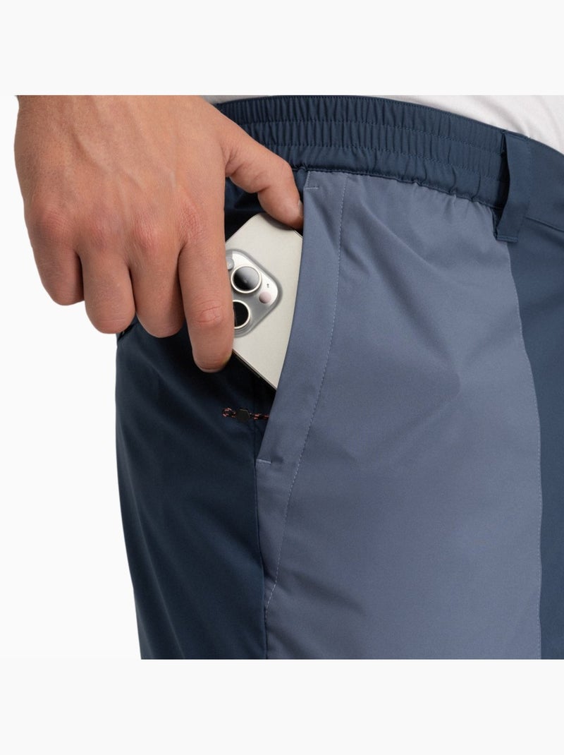 Calções de caminhada impermeáveis para homem Azul - Kiabi