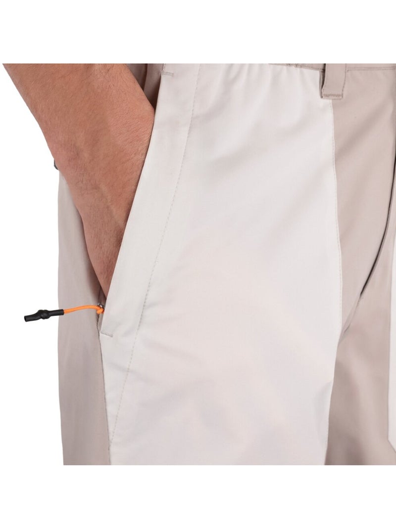 Calções de caminhada impermeáveis para homem Bege - Kiabi