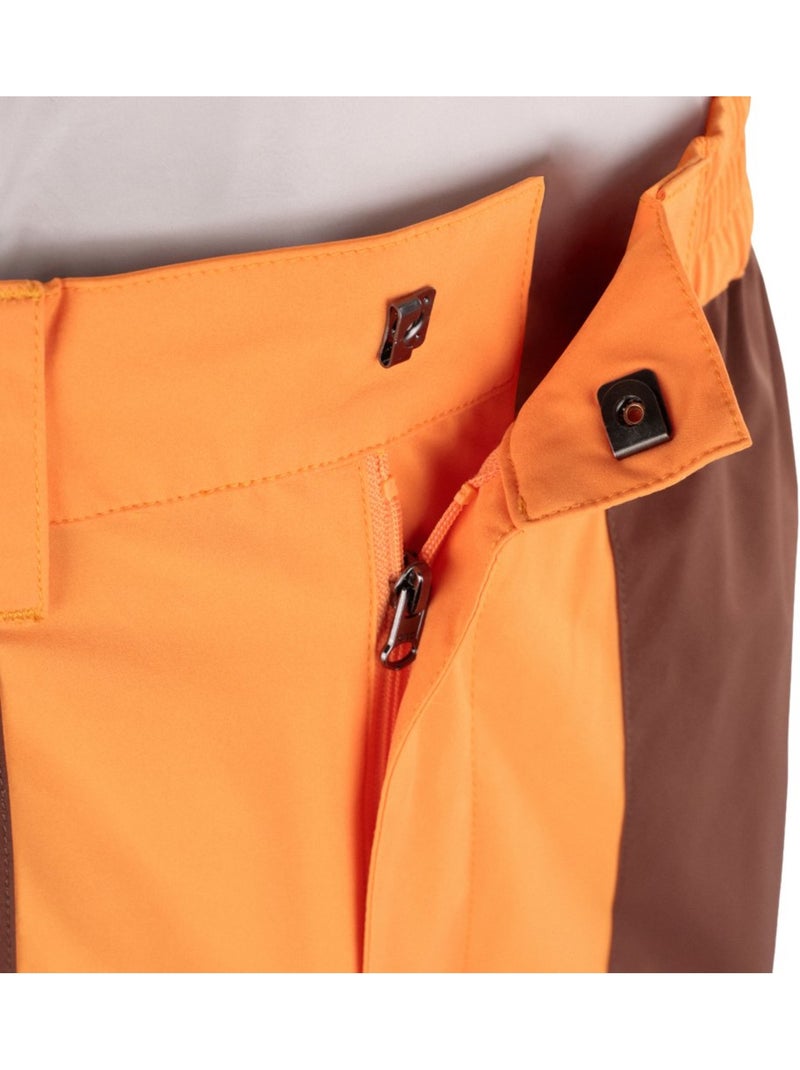 Calções de caminhada impermeáveis para homem Laranja - Kiabi