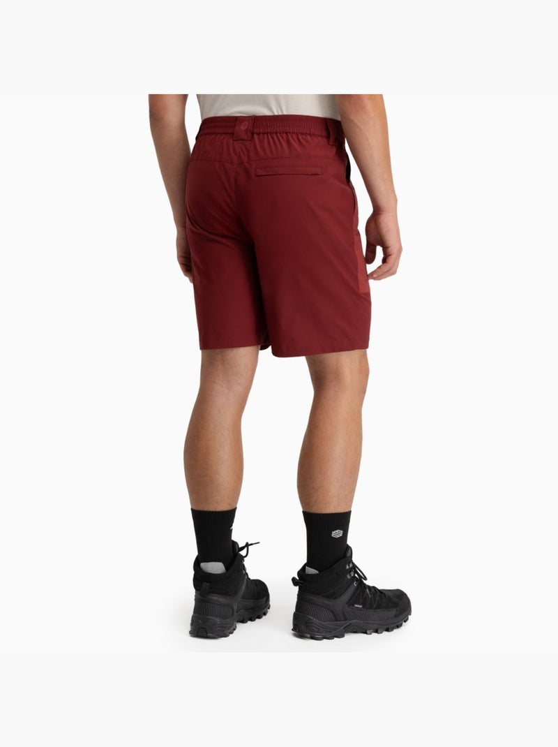 Calções de caminhada impermeáveis para homem Vermelho tijolo - Kiabi