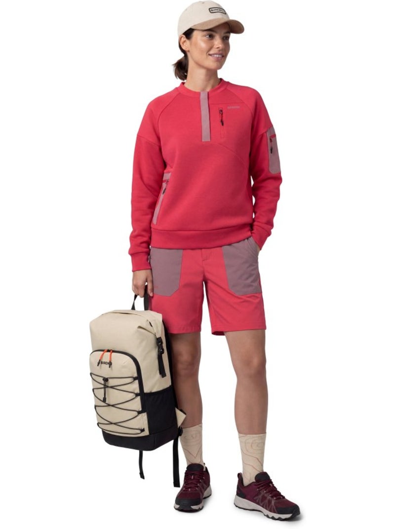 Calções de caminhada impermeáveis para mulher Rosa - Kiabi