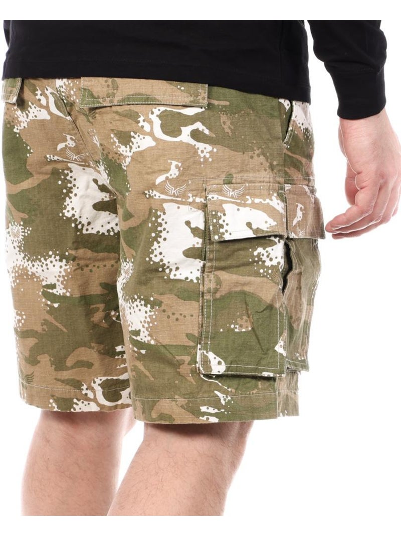 Calções de Camuflado Cáqui para Homem Kaporal Tactim Verde cáqui claro - Kiabi