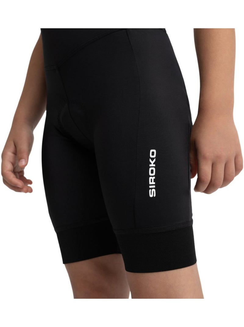 Calções de ciclismo almofadados para rapariga Preto - Kiabi