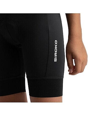 Calções de ciclismo almofadados para rapaz