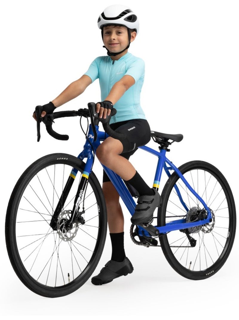 Calções de ciclismo almofadados para rapaz Preto - Kiabi