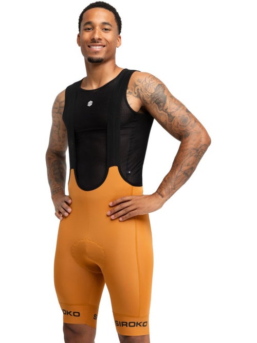 Calções de ciclismo com alças em tecido reciclado para homem - Kiabi