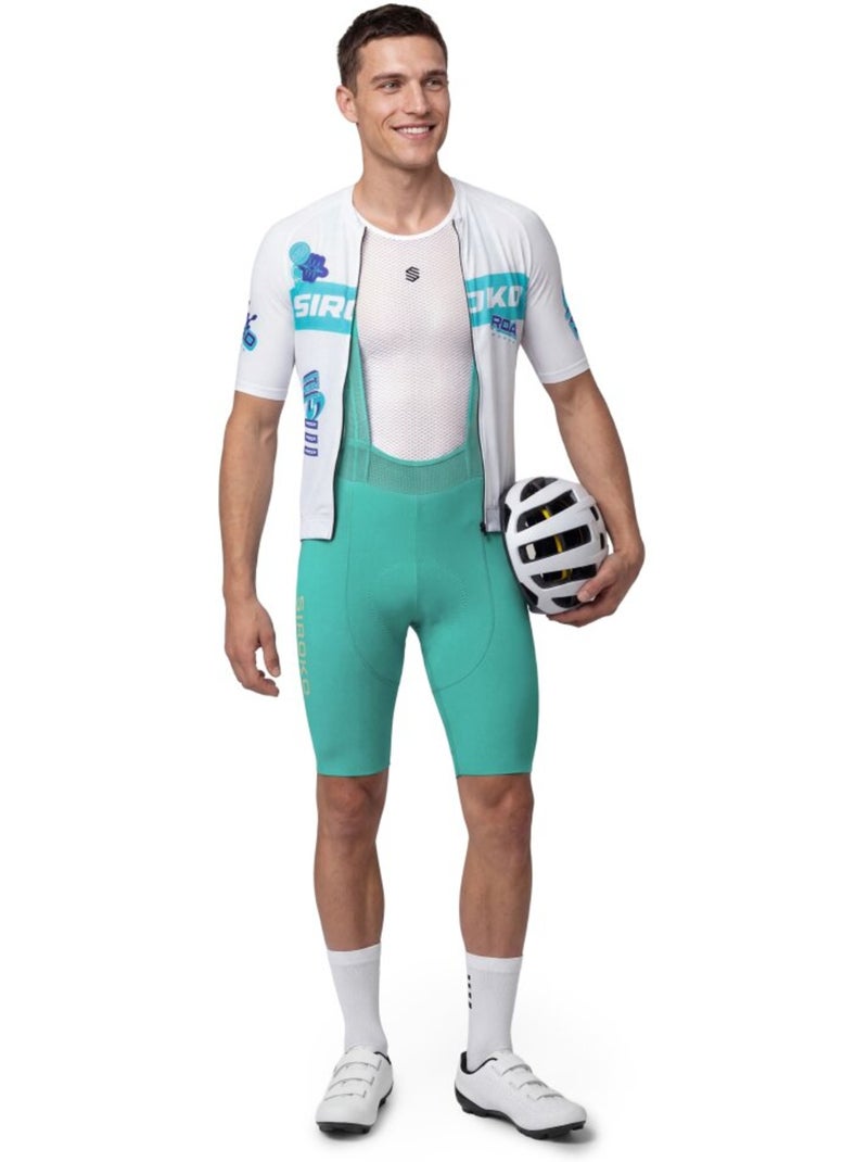 Calções de ciclismo com alças homem Verde - Kiabi