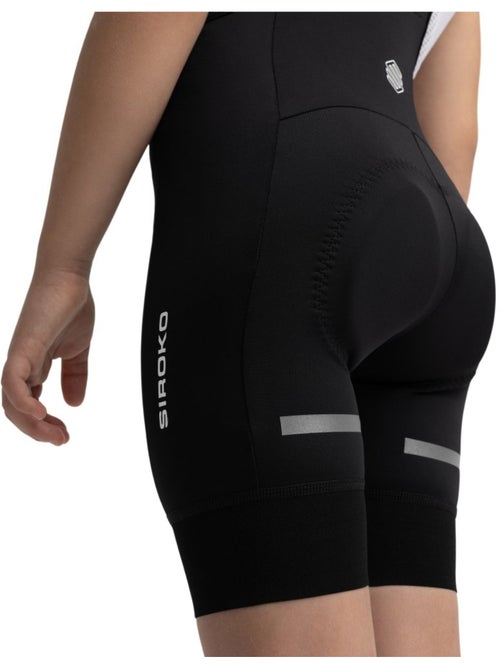 Calções de ciclismo com alças para rapariga - Kiabi