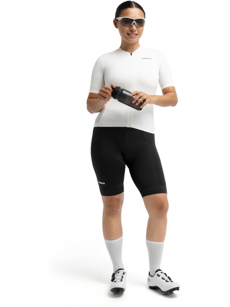 Calções de ciclismo com carneira mulher Preto - Kiabi