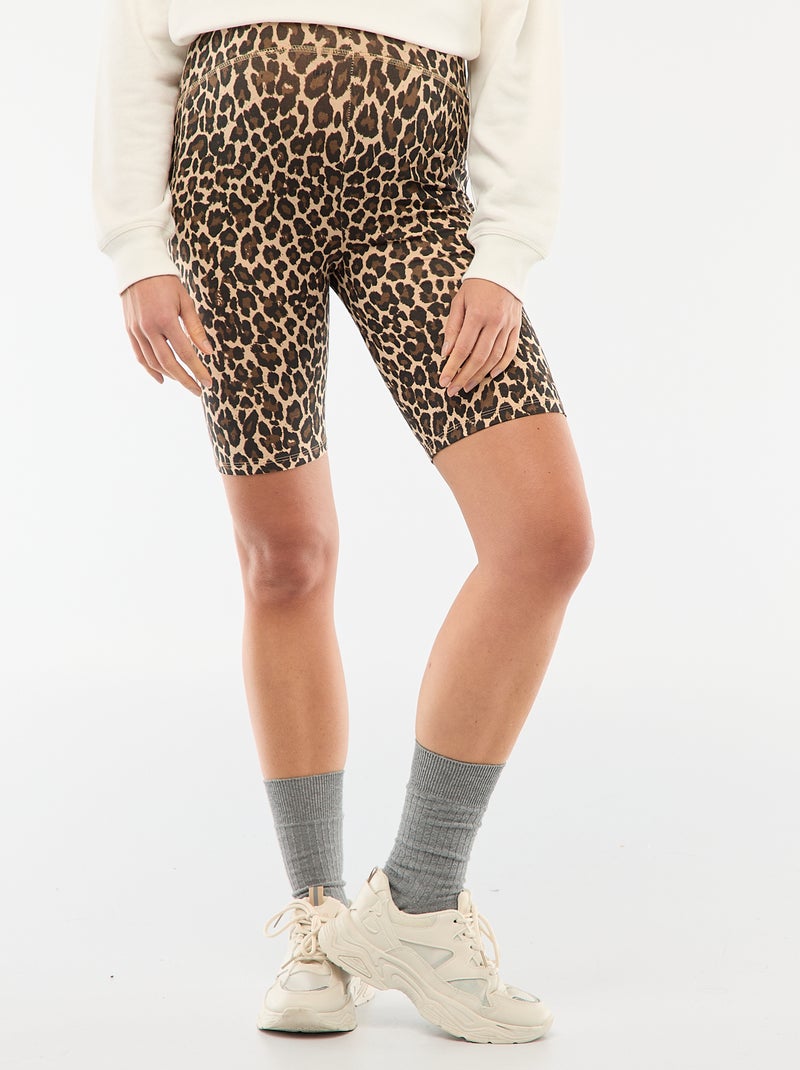 Calções de ciclismo de grávida Bege - Kiabi