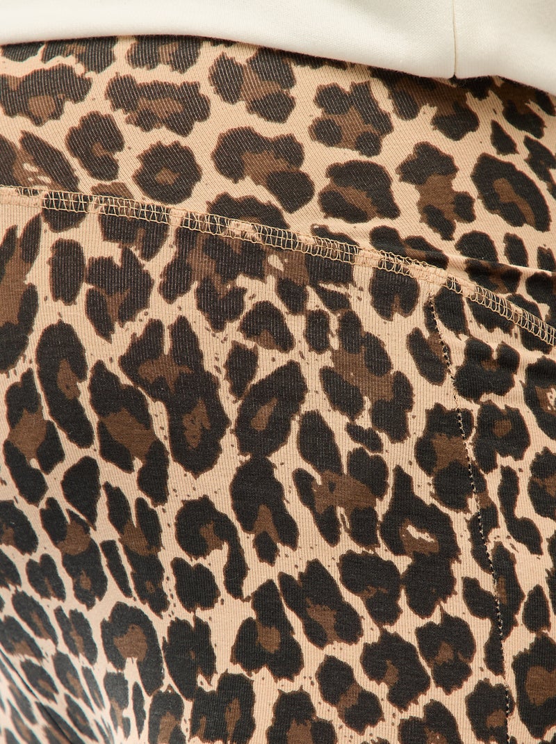 Calções de ciclismo de grávida Bege - Kiabi