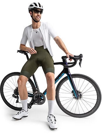 Calções de ciclismo de materiais reciclados para homem