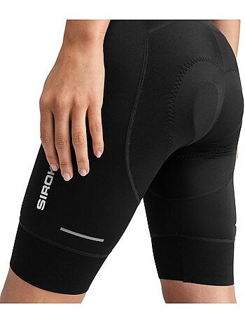 Calções de ciclismo de materiais reciclados para mulher
