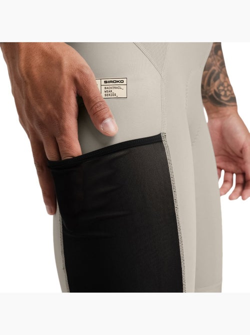 Calções de ciclismo gravel com alças para homem - Kiabi