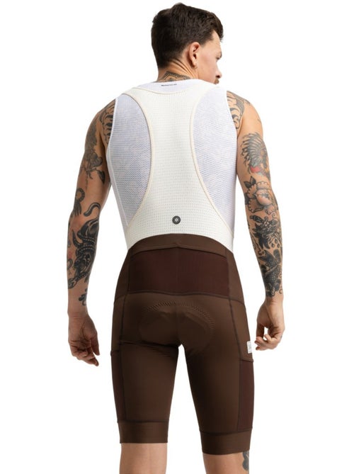 Calções de ciclismo gravel com alças para homem - Kiabi Calções de ciclismo gravel com alças para homem - Kiabi