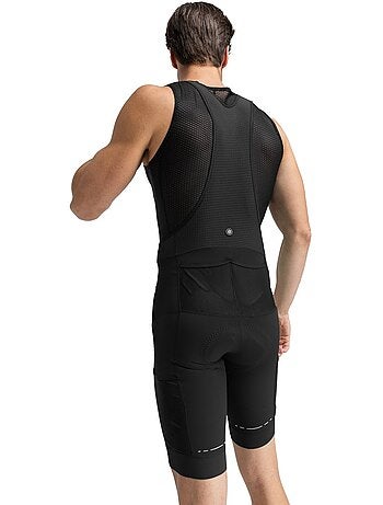 Calções de ciclismo gravel com alças para homem