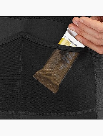Calções de ciclismo gravel com alças para homem