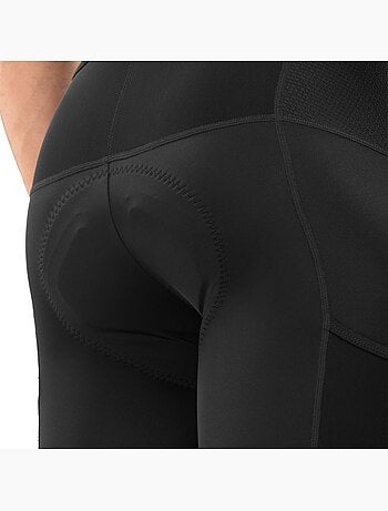 Calções de ciclismo gravel com alças para homem