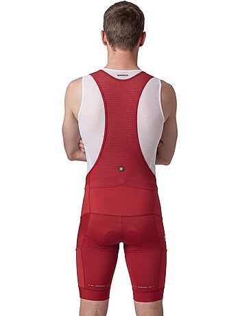 Calções de ciclismo gravel com alças para homem
